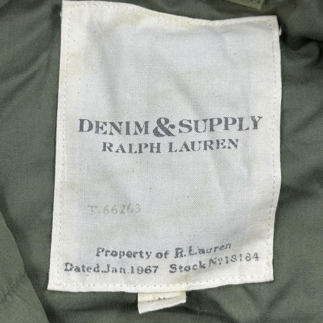 폴로 데님앤서플라이 성조기 n3b 야상 파카 M 상품이미지9