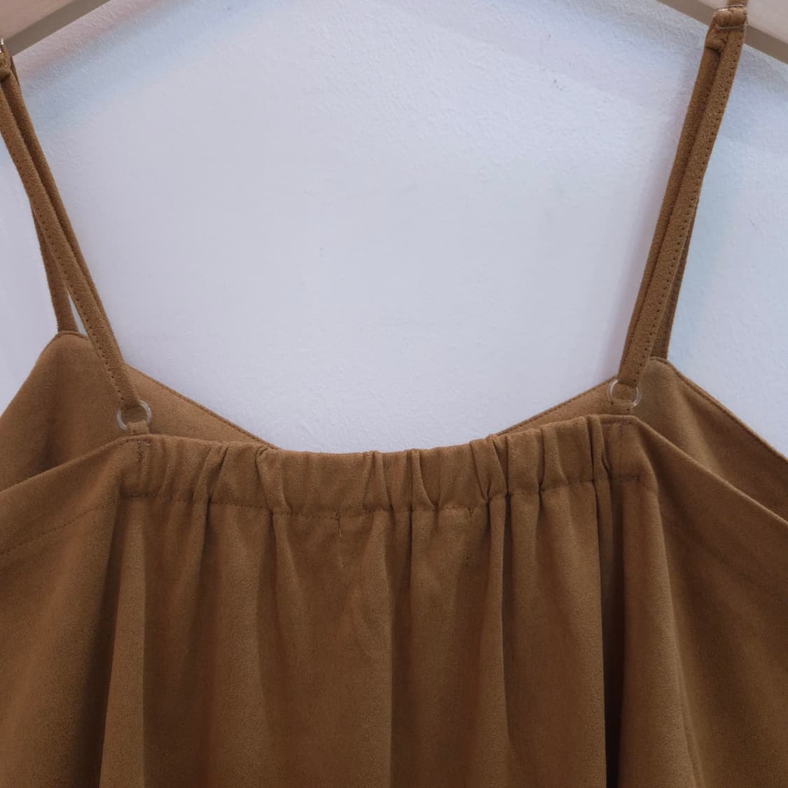 빅사이즈 브라운 레이어드 뷔스티에 상품이미지4