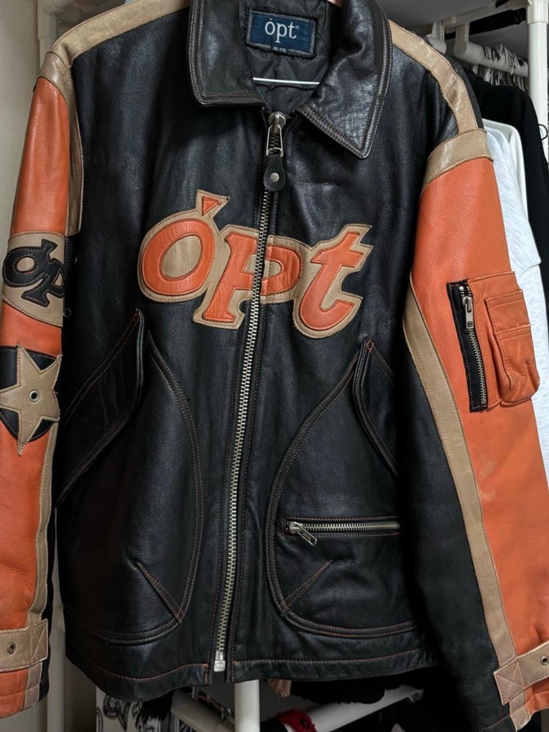 빈티지 바이커 자켓 상품이미지1