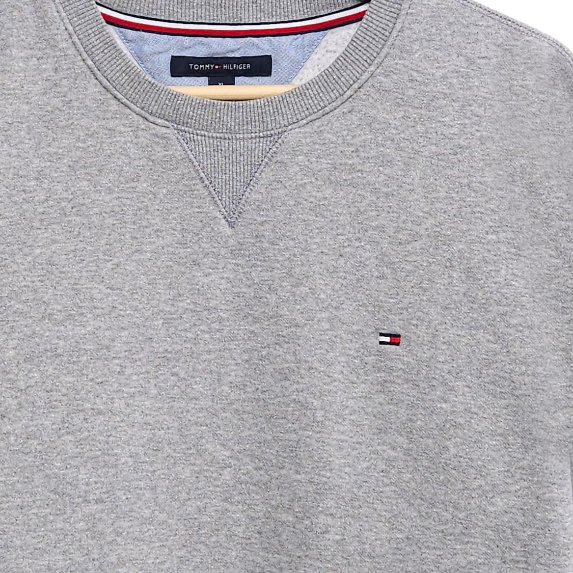105~110)Tommy 타미힐피거 스웻 맨투맨 그레이 상품이미지2