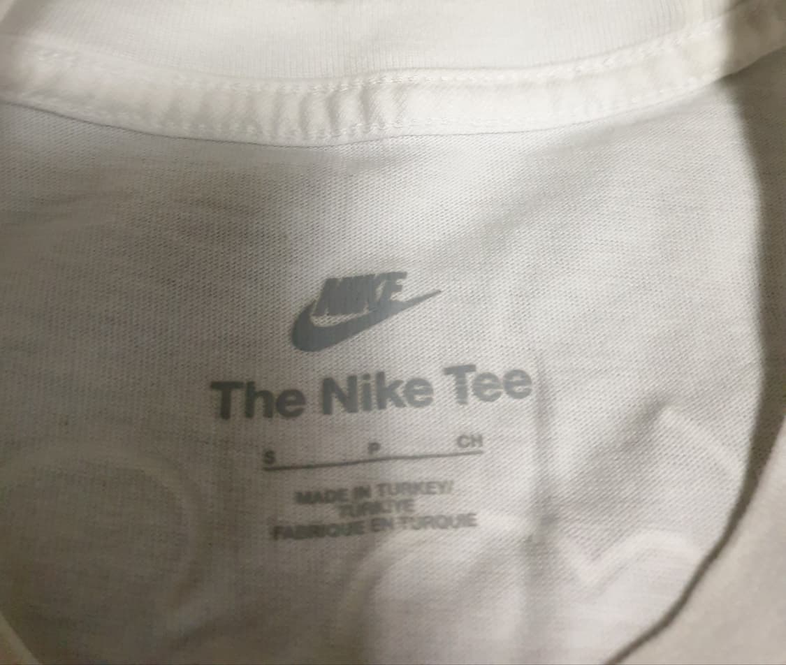 나이키 NSW 그래픽 반팔티 화이트 (S) 상품이미지5