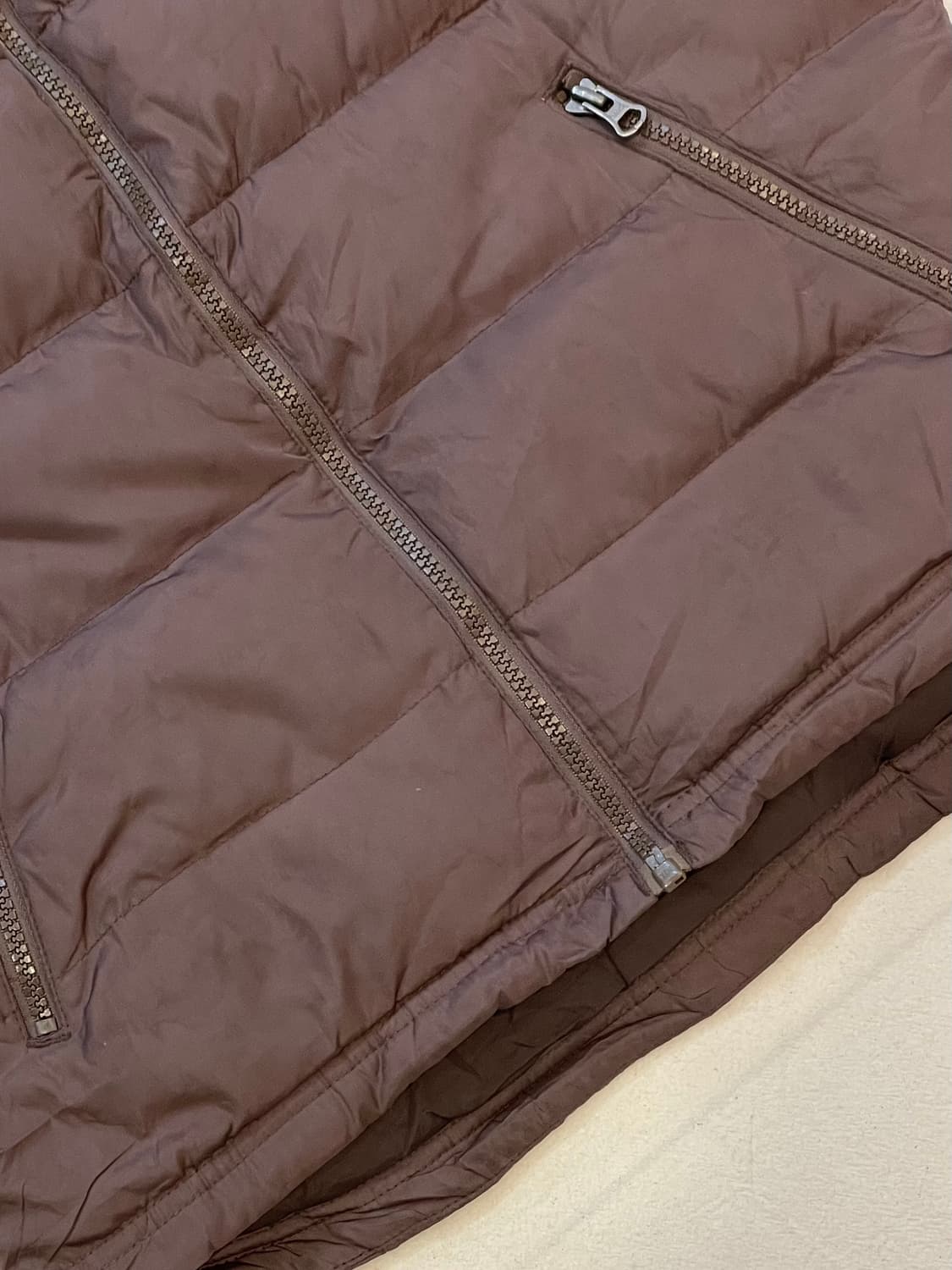 아메리칸이글 다운패딩조끼 브라운컬러 상품이미지5