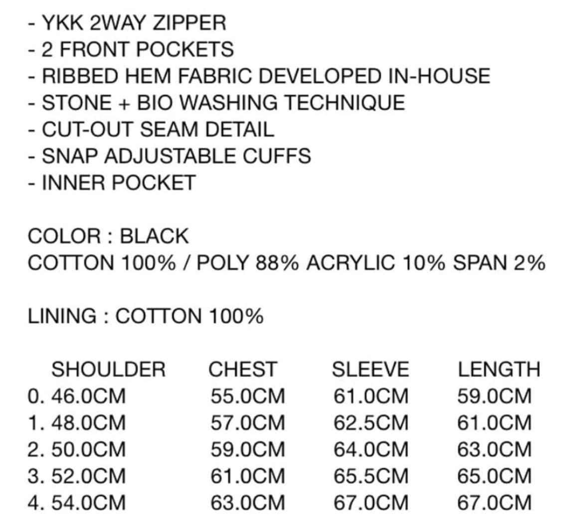 Xlim 엑슬림 ep4 02 자켓 3사이즈 급처 상품이미지5
