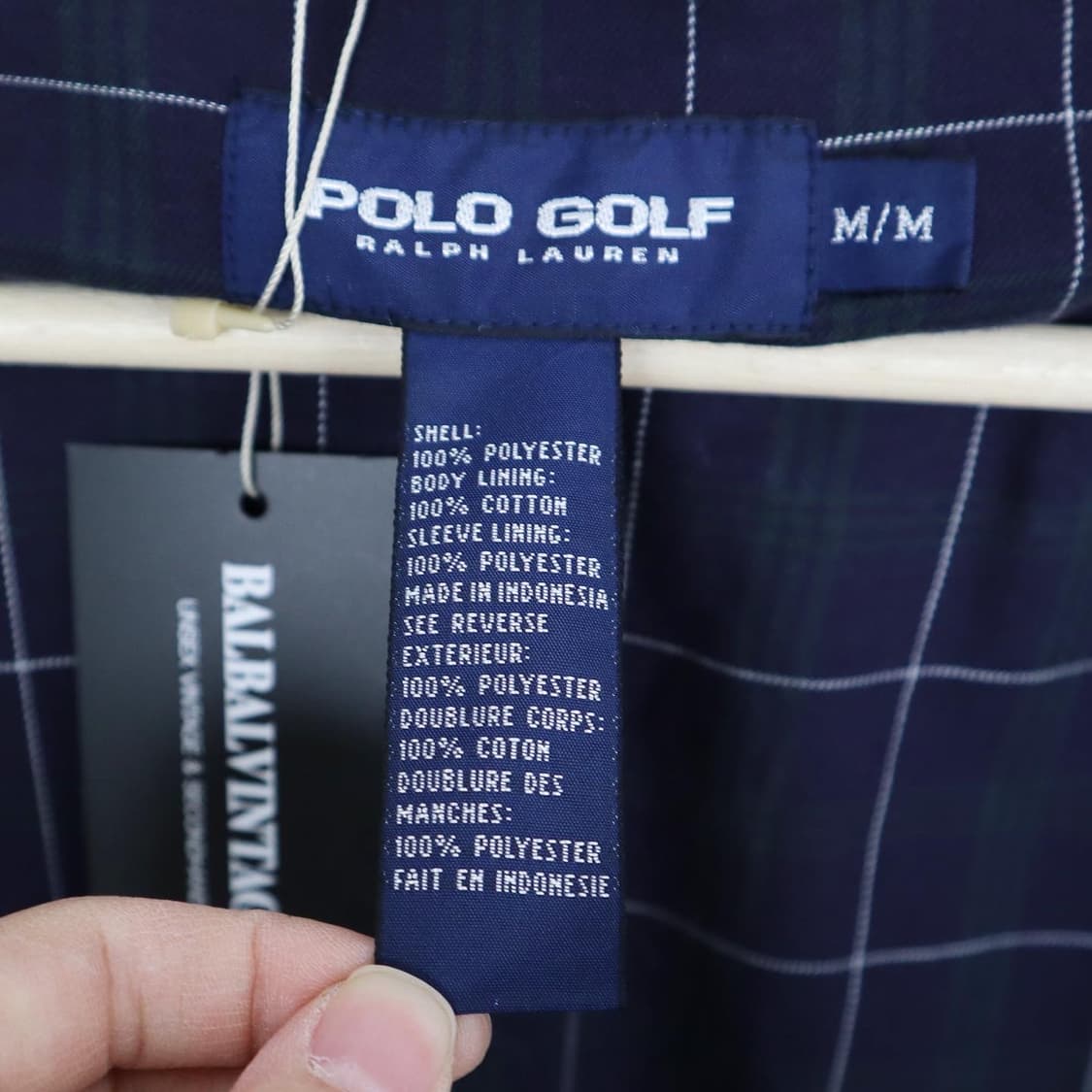 폴로 네이비 폴리쉘 스윙톱   상품이미지6