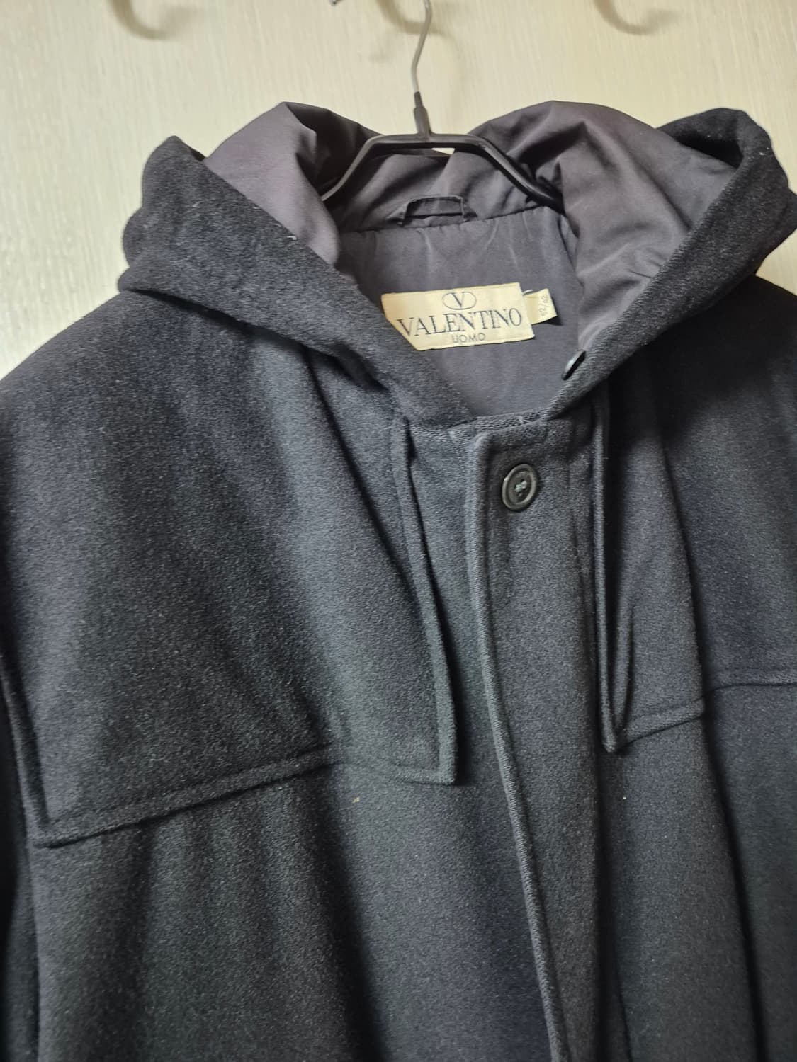 (정품) 발렌티노 울코트 후드코트 울자켓 남성 52 상품이미지5
