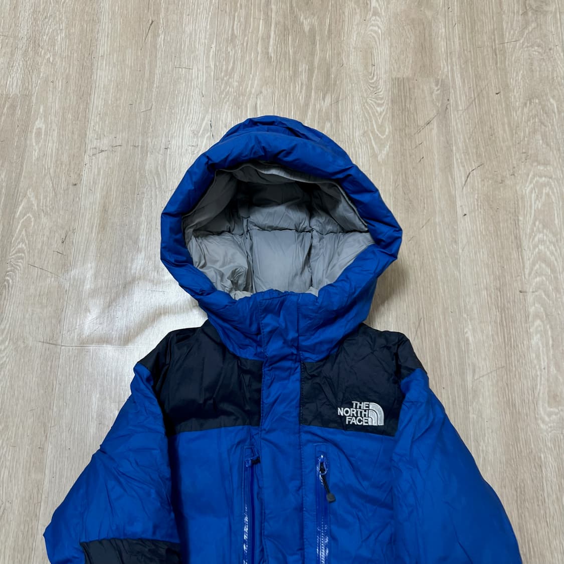 노스페이스 키즈 구스다운 하이벤트 후드 패딩 120  상품이미지2