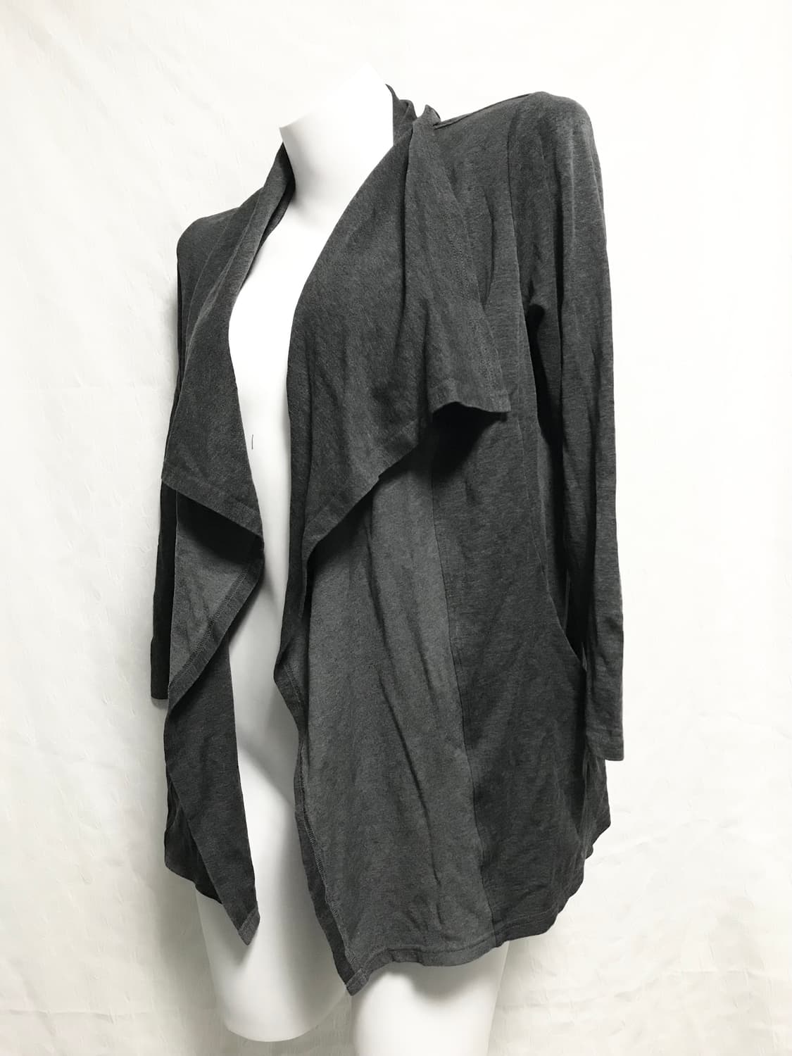 빈티지 vkei 아카이브 빅 카라 배색 오픈 가디건 상품이미지1