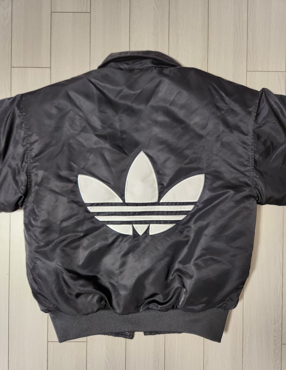 새상품급)아디다스 3ST 오리지널 파이어버드 봄버 점퍼 자켓 사이즈xs( 상품이미지3