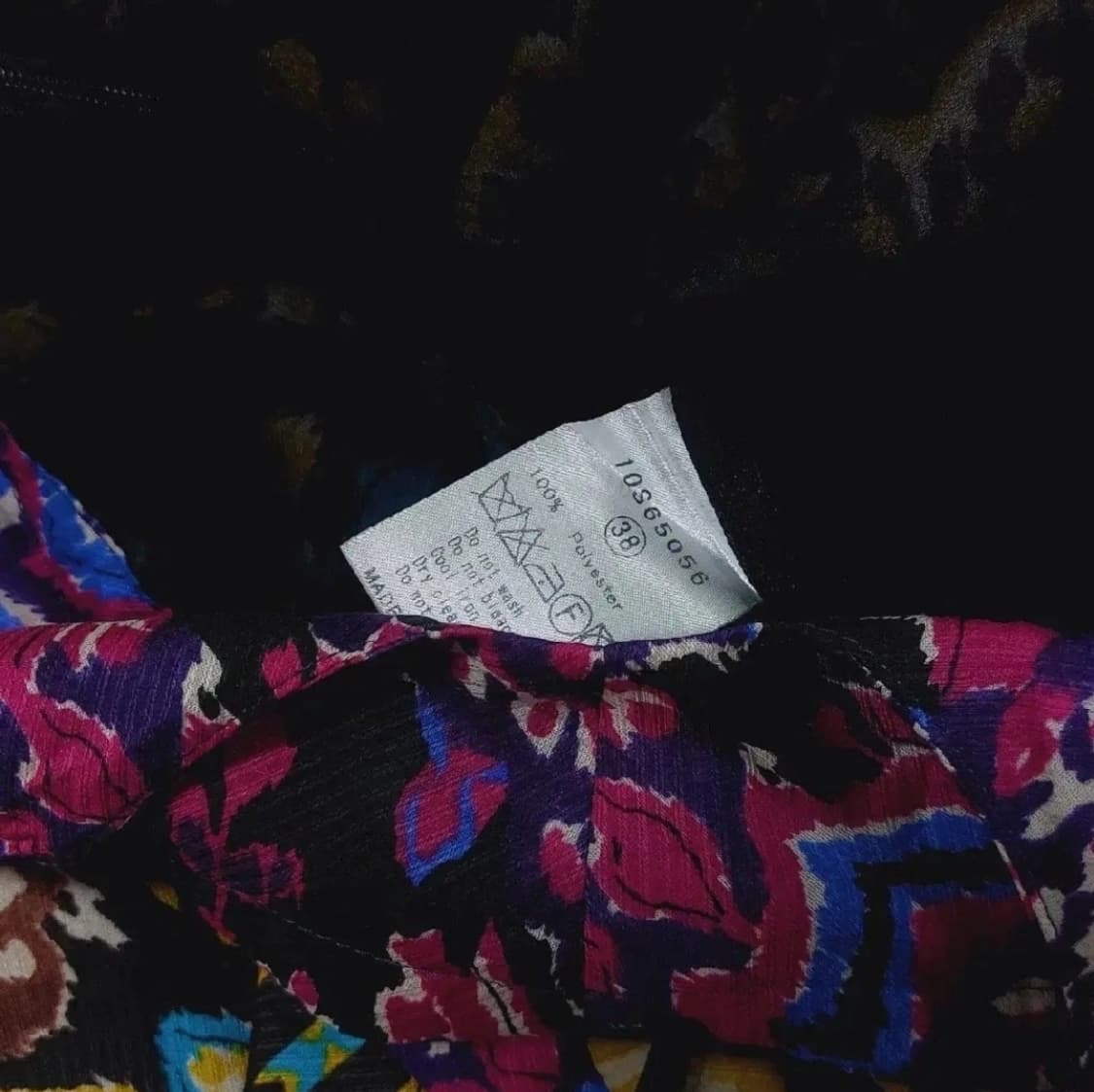 보헤미안 오리엔탈 에스닉패턴 슬리브리스 원피스 상품이미지4