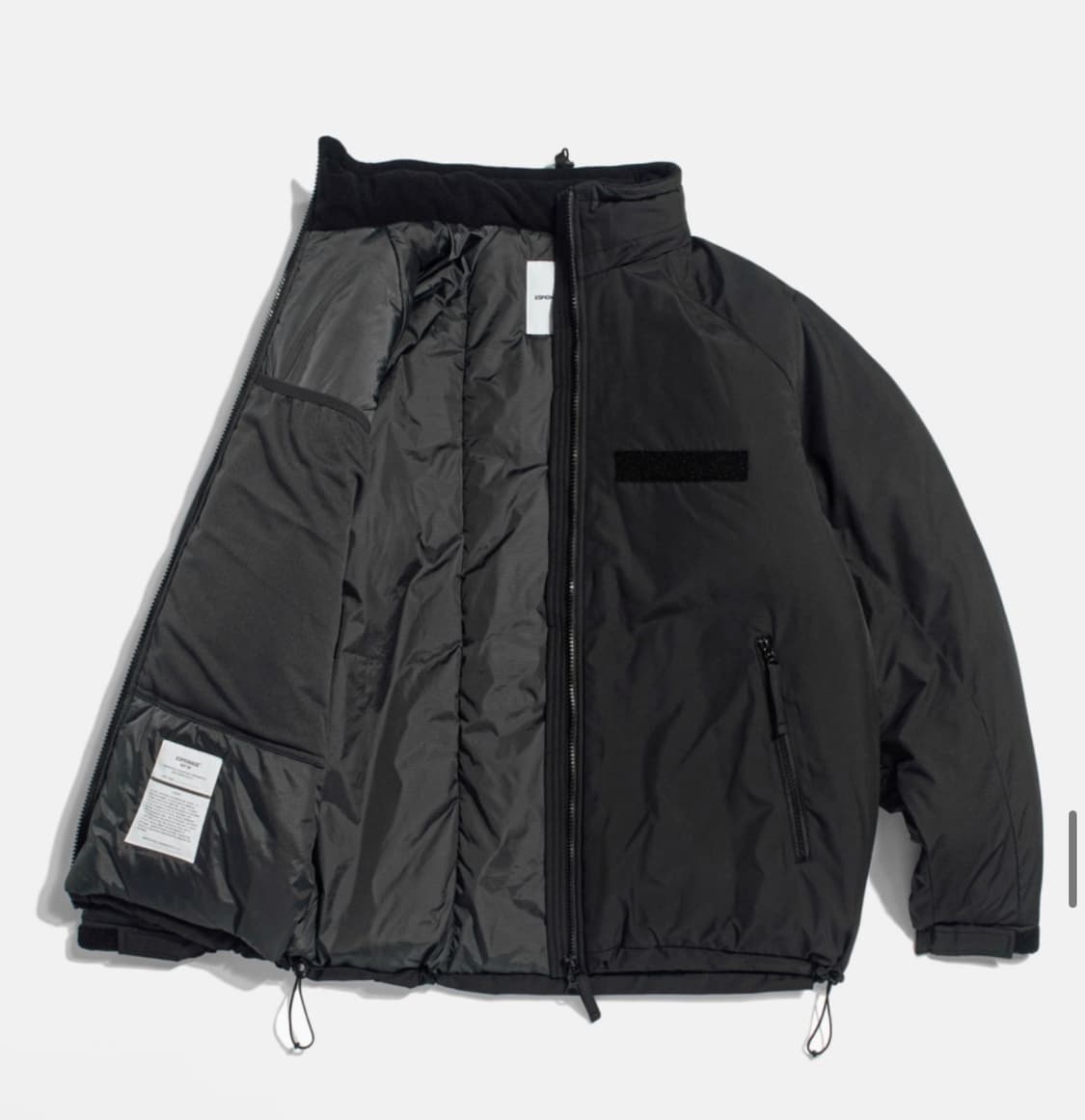 에스피오나지 ECWCS Level 7 Parka Black 패딩(M) 상품이미지2