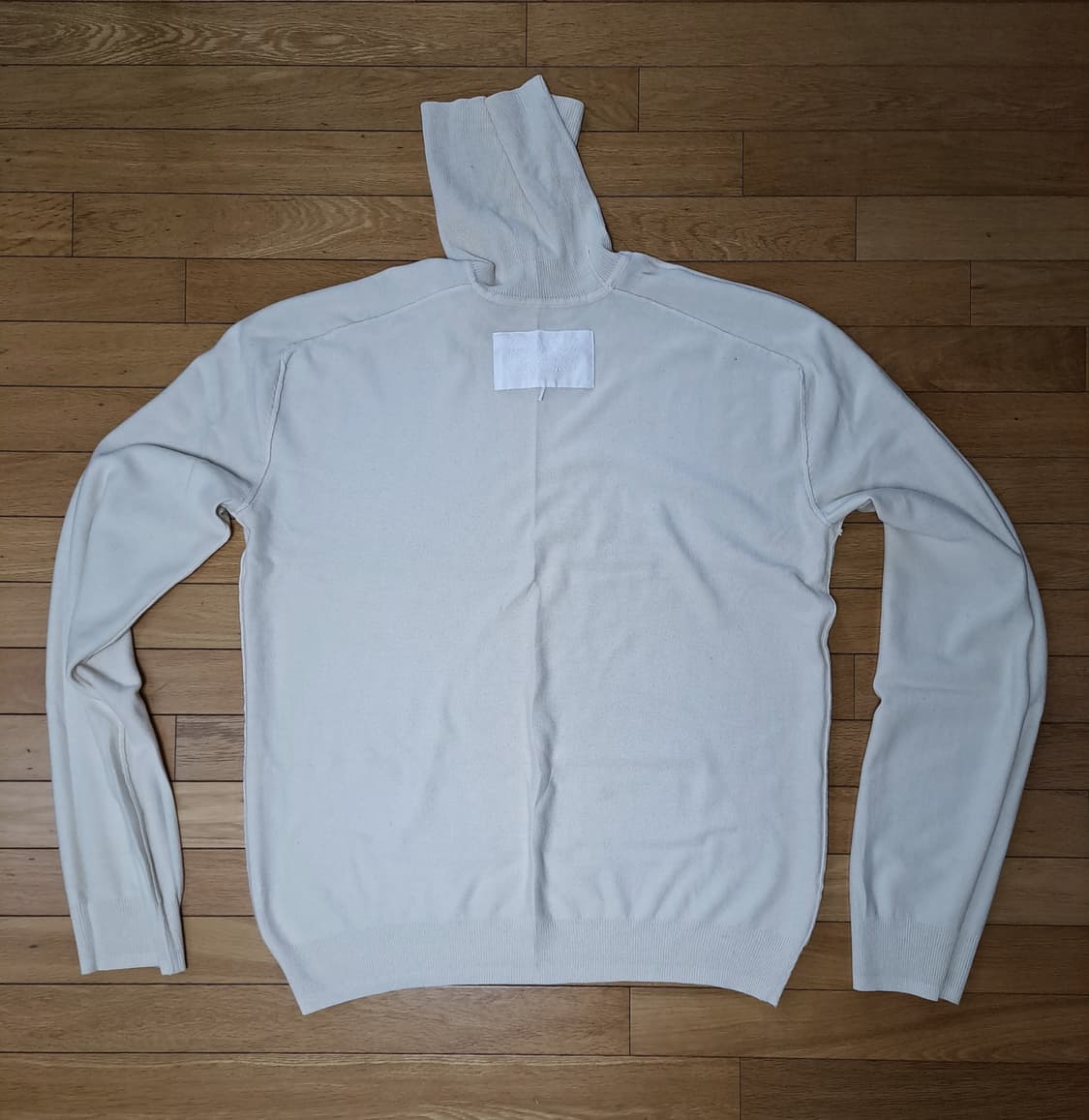 MAISON MARGIELA 아이보리색 울 터틀넥 free size 상품이미지3