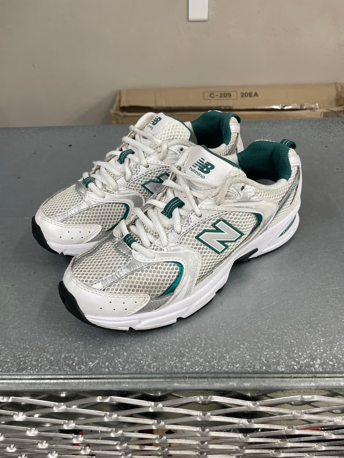 뉴발란스 530 MR530AB 화이트 민트 그린 225 상품이미지2