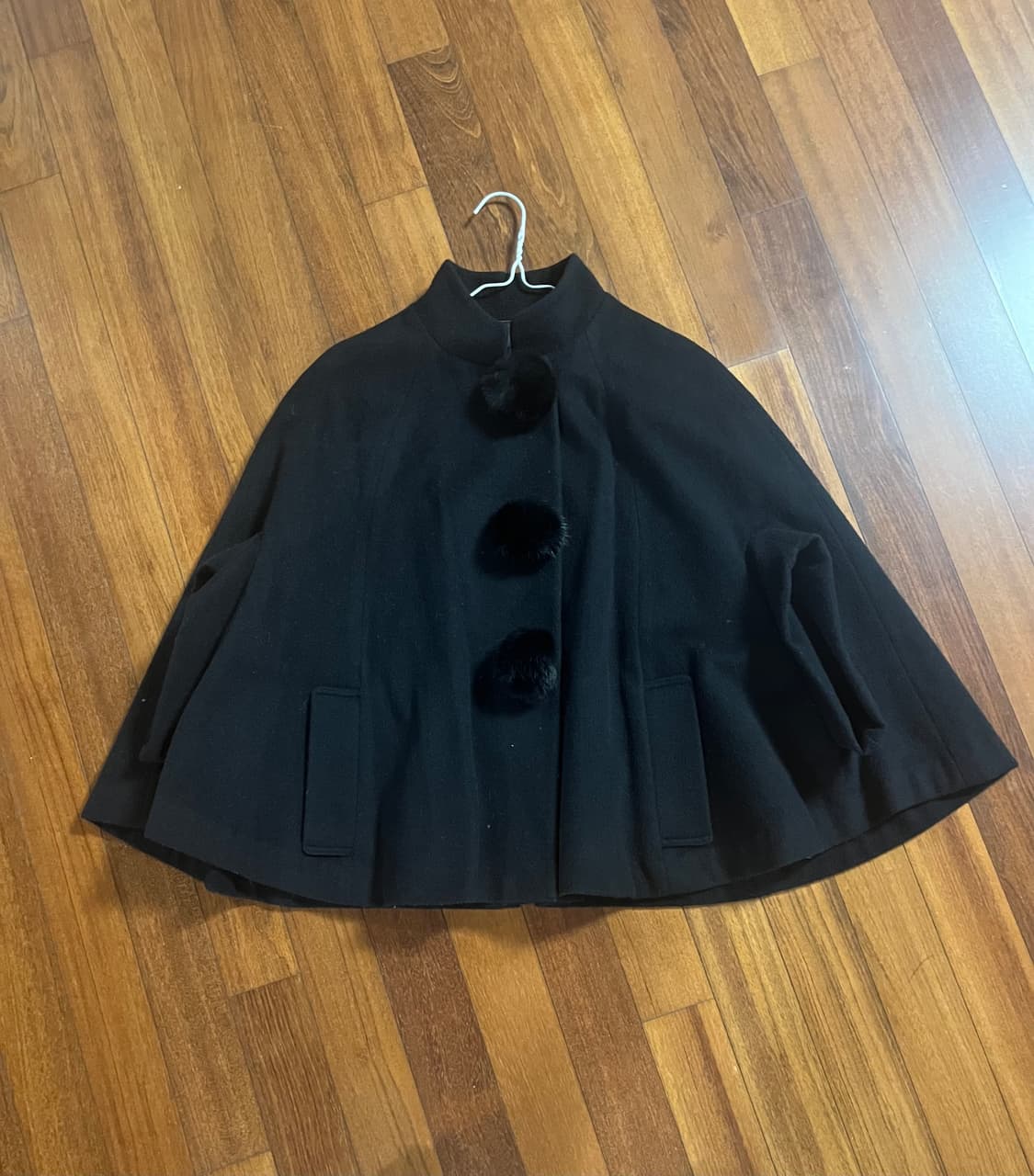 빈티지 케이프 코트 일녀 하라주쿠 히메갸루사와코깔모리하구미지뢰계양산형모리 상품이미지3