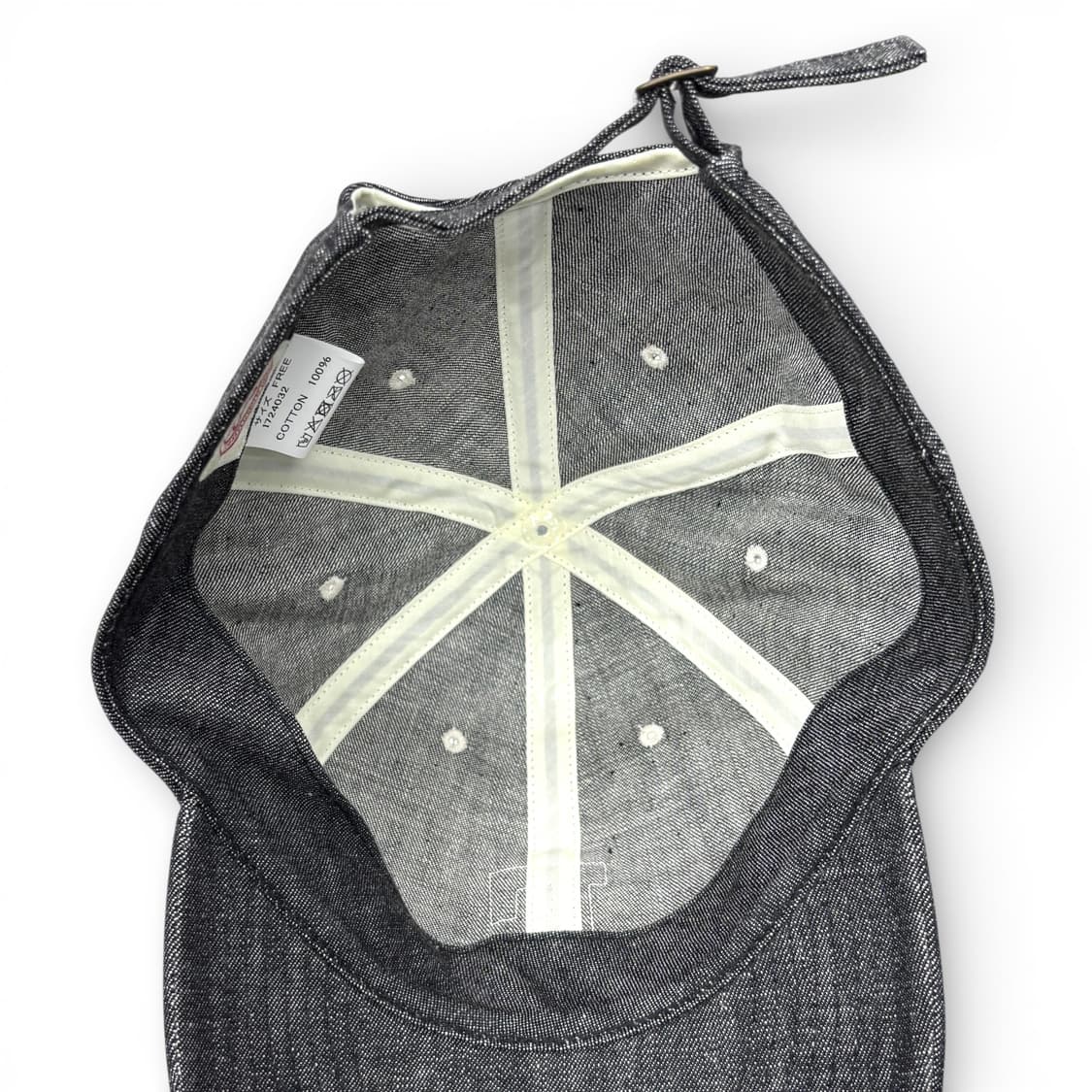 풀카운트 6패널 데님 베이스볼 'F' 캡 상품이미지5