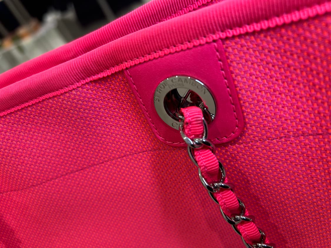 [정품]샤넬 도빌백 미디엄 31번대 상품이미지5