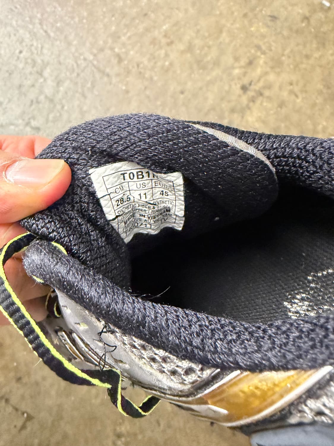 아식스 젤 트레일 센서 4 그레이 285 상품이미지9