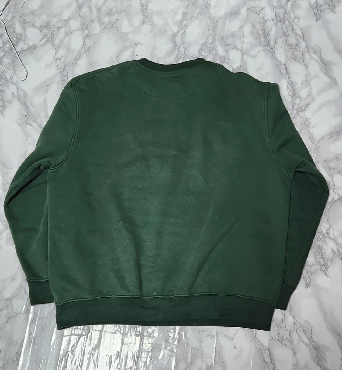 나이키 00s 빅로고 딥그린 올드스쿨 오버핏 맨투맨 상품이미지5