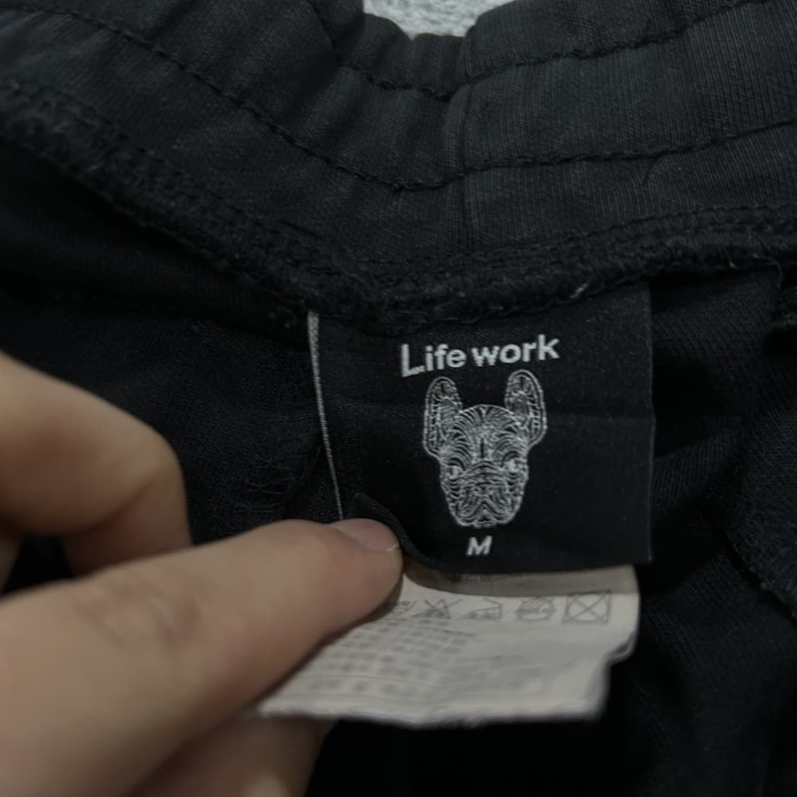 라이프워크 블랙 반바지 카고포켓 m 상품이미지2