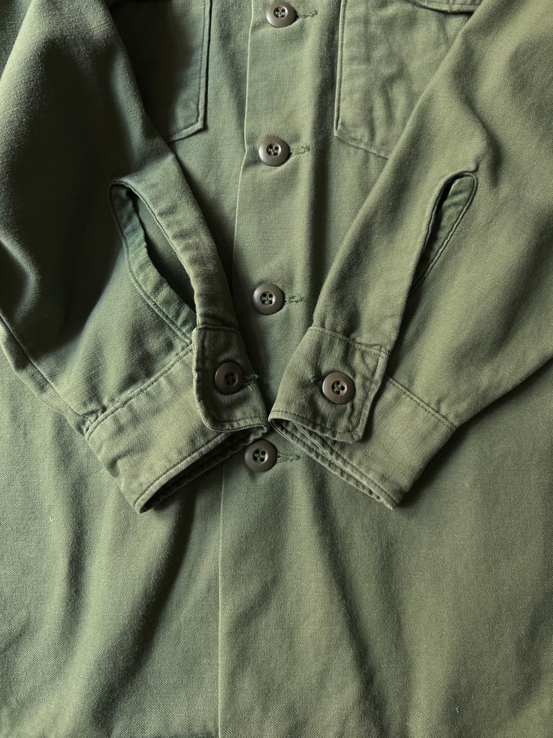 [M]70's 오리지널 U.S ARMY OG-107 셔츠 상품이미지6