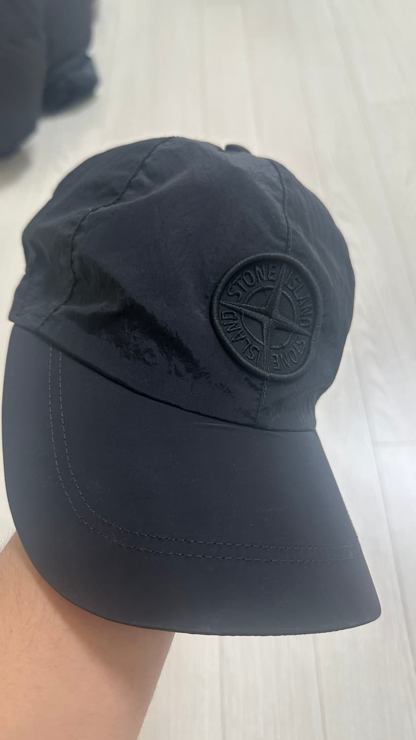 스톤아일랜드 나일론 볼캡 블랙XL 상품이미지2