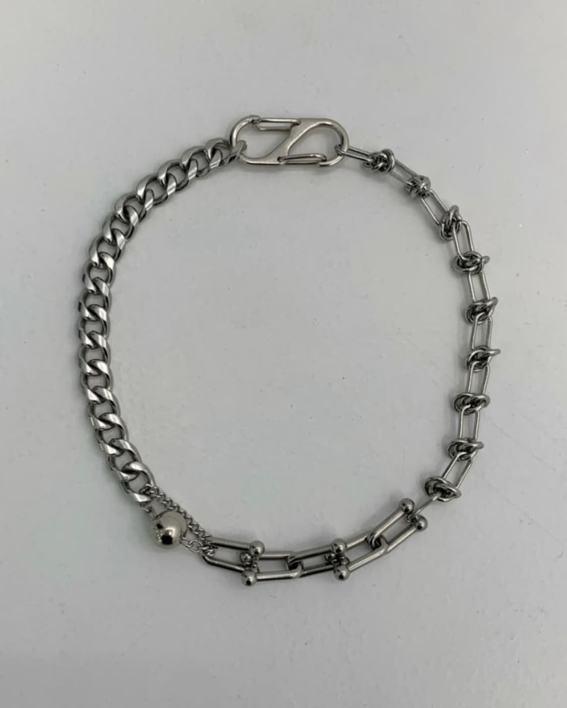 Ball piercing necklace 체인목걸이 상품이미지2