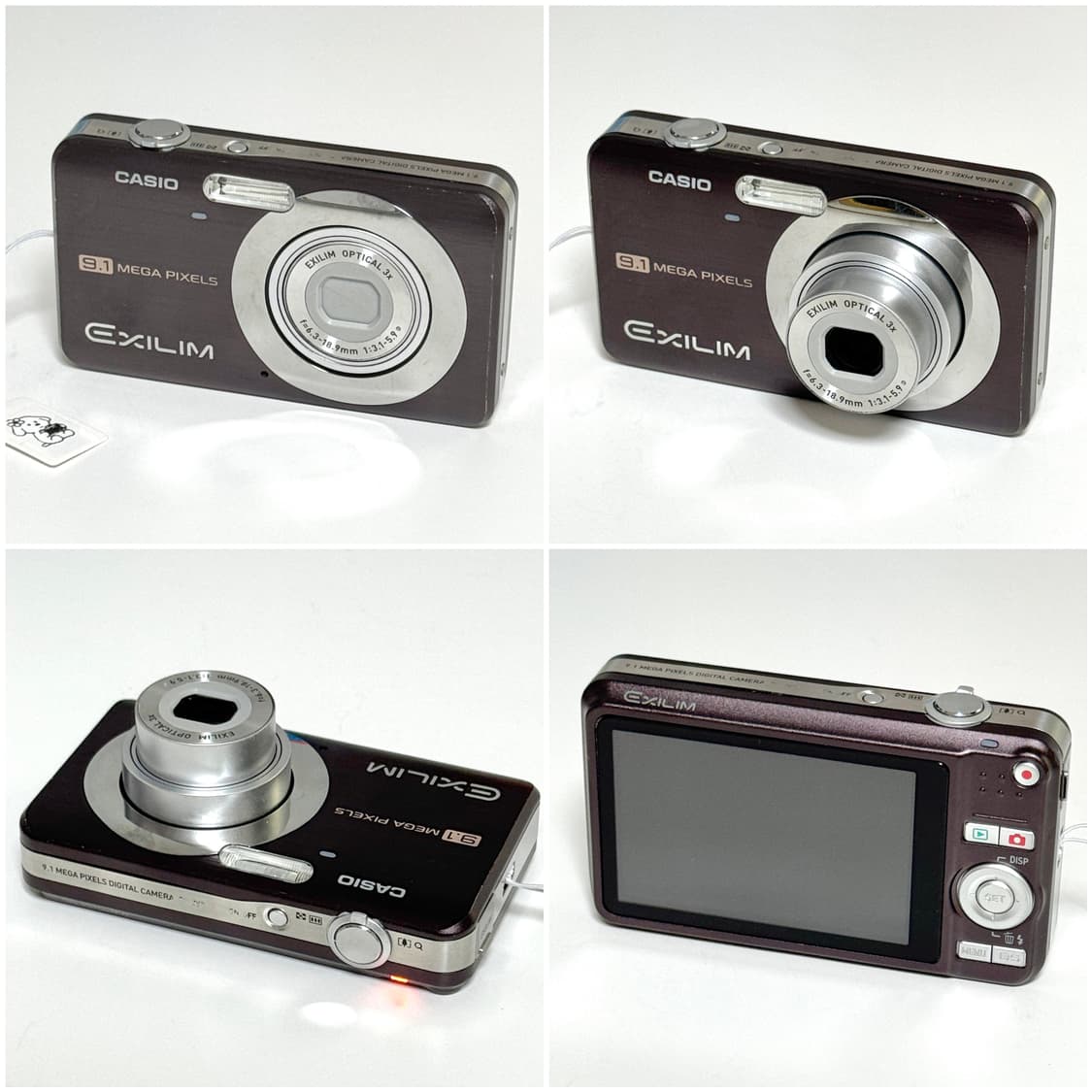 카시오 엑슬림 Z85 브라운 빈티지디카 상품이미지2