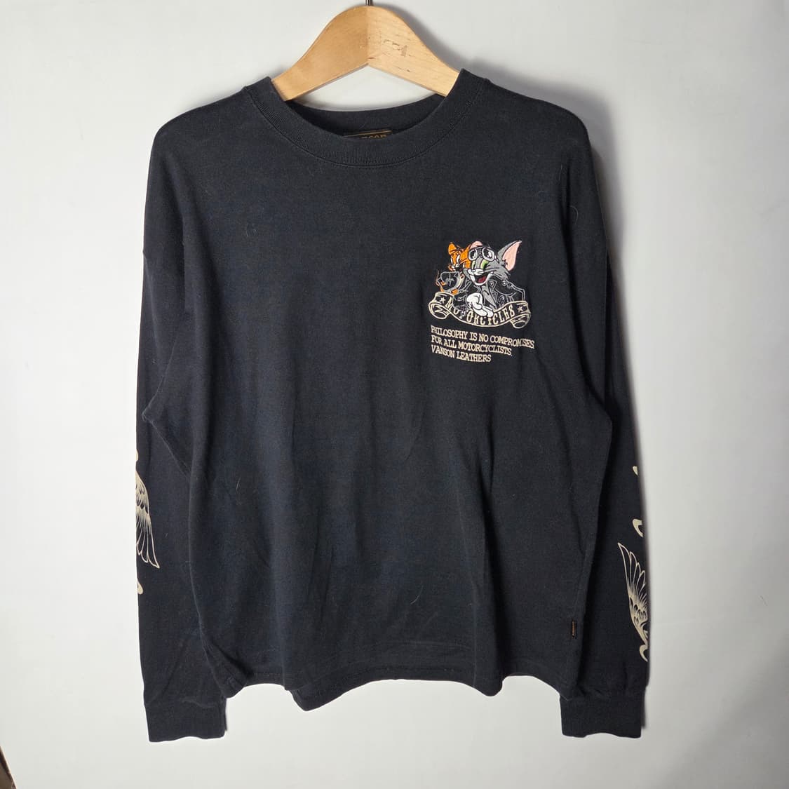 [Vanson]밴슨 톰과 제리 자수 롱슬리브 상품이미지2