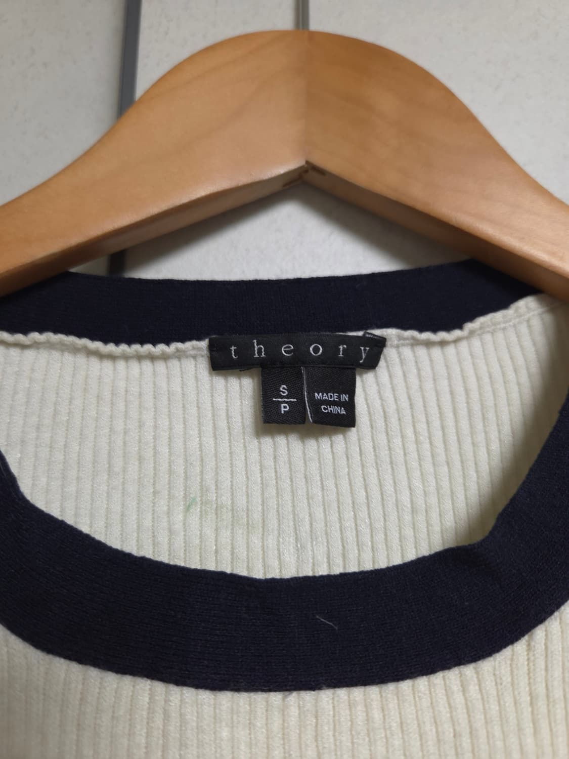 띠어리 theory 스트라이프 골지 니트 상품이미지2