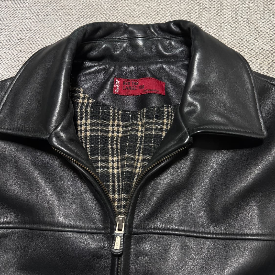 리바이스 RED TAB 가죽 자켓 상품이미지2