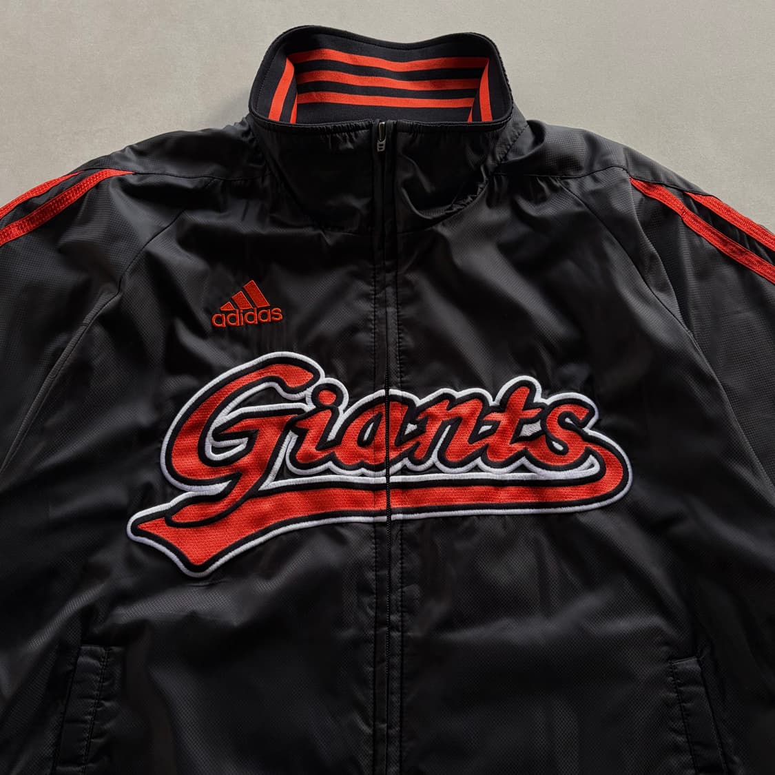 [M]아디다스 롯데 자이언츠 춘추용 베이스볼 자켓 상품이미지4
