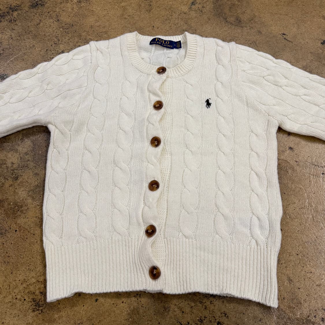폴로 랄프로렌 꽈배기 니트 가디건  상품이미지3