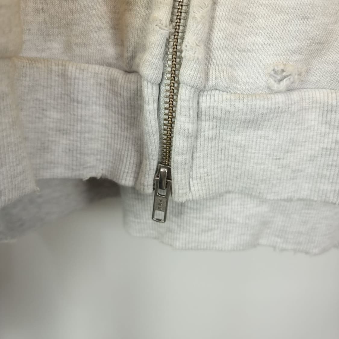 [프로젝트 GR](새상품) 리컨스트럭티드 폴디드 집 후드 P01412 상품이미지6