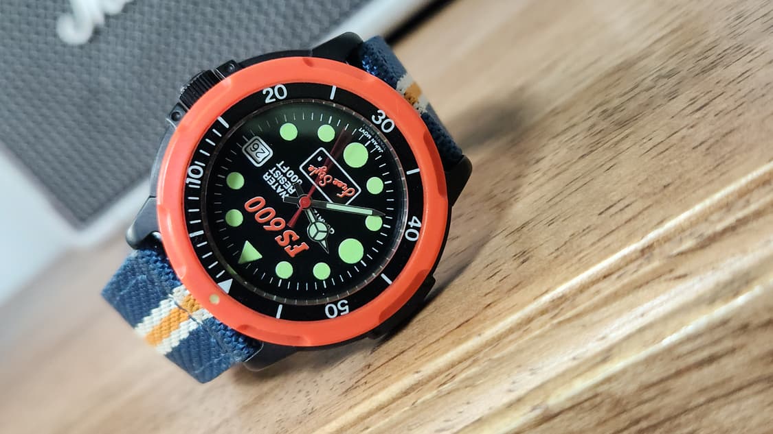 #FREESTYLE FS600 다이버 쿼츠 남성용 빈티지시계 급처 상품이미지8