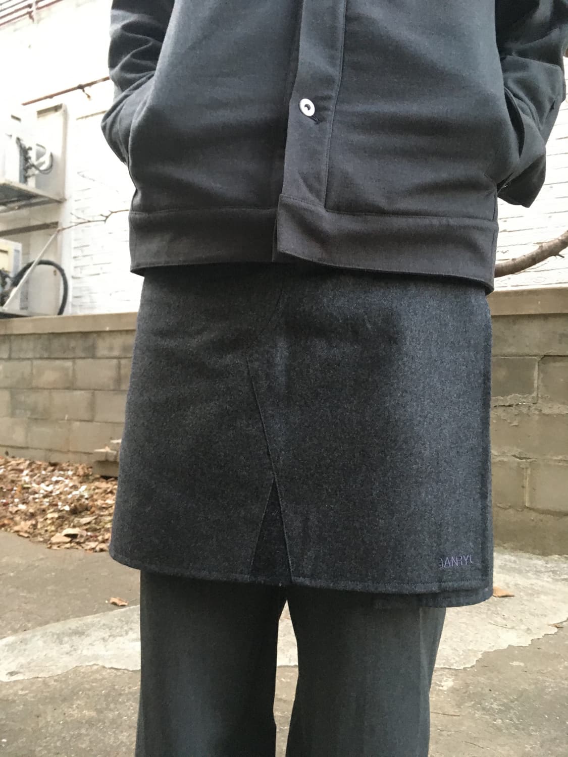 꼼데가르송 레이어드 스커트 상품이미지5