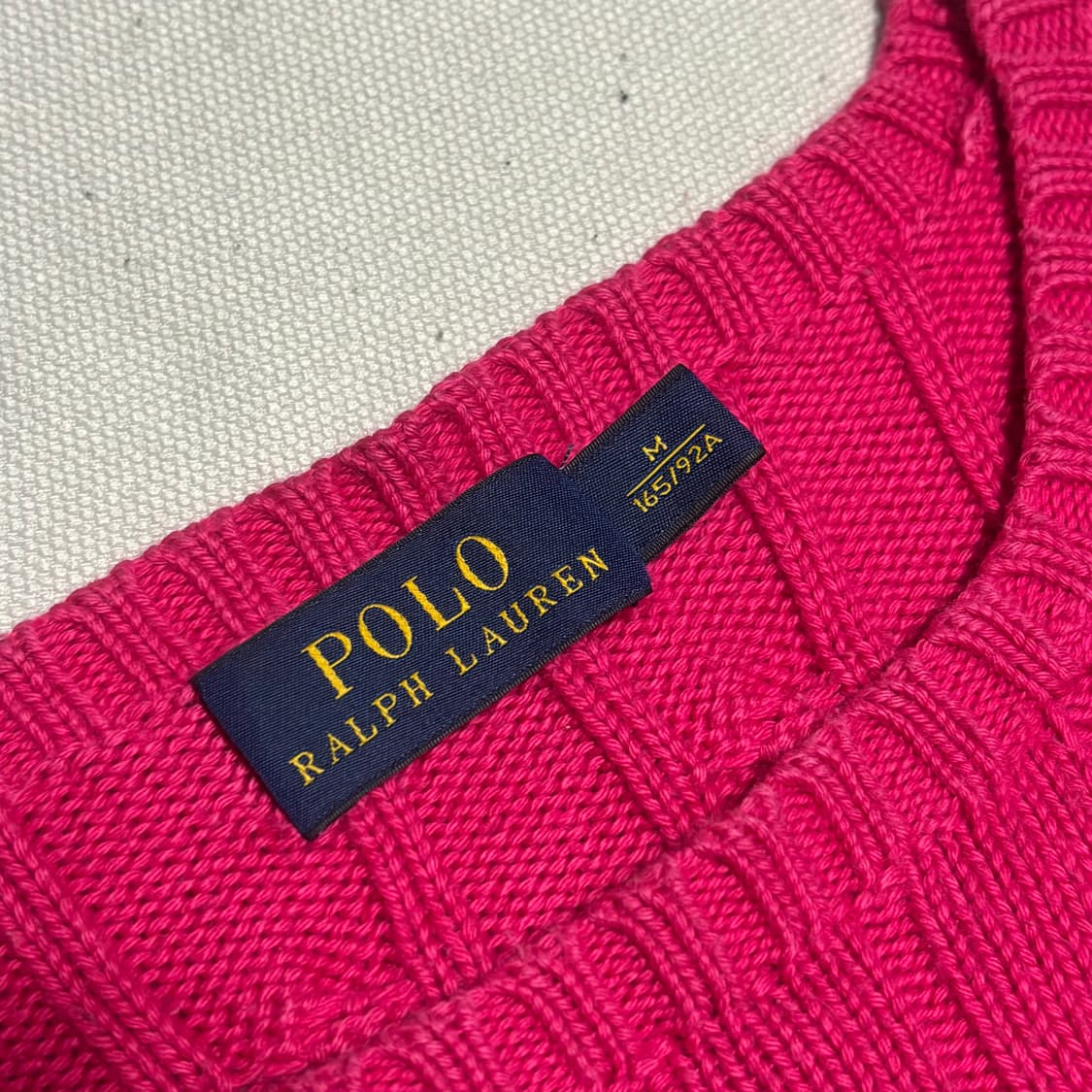 M 폴로랄프로렌 여성 케이블니트  상품이미지4