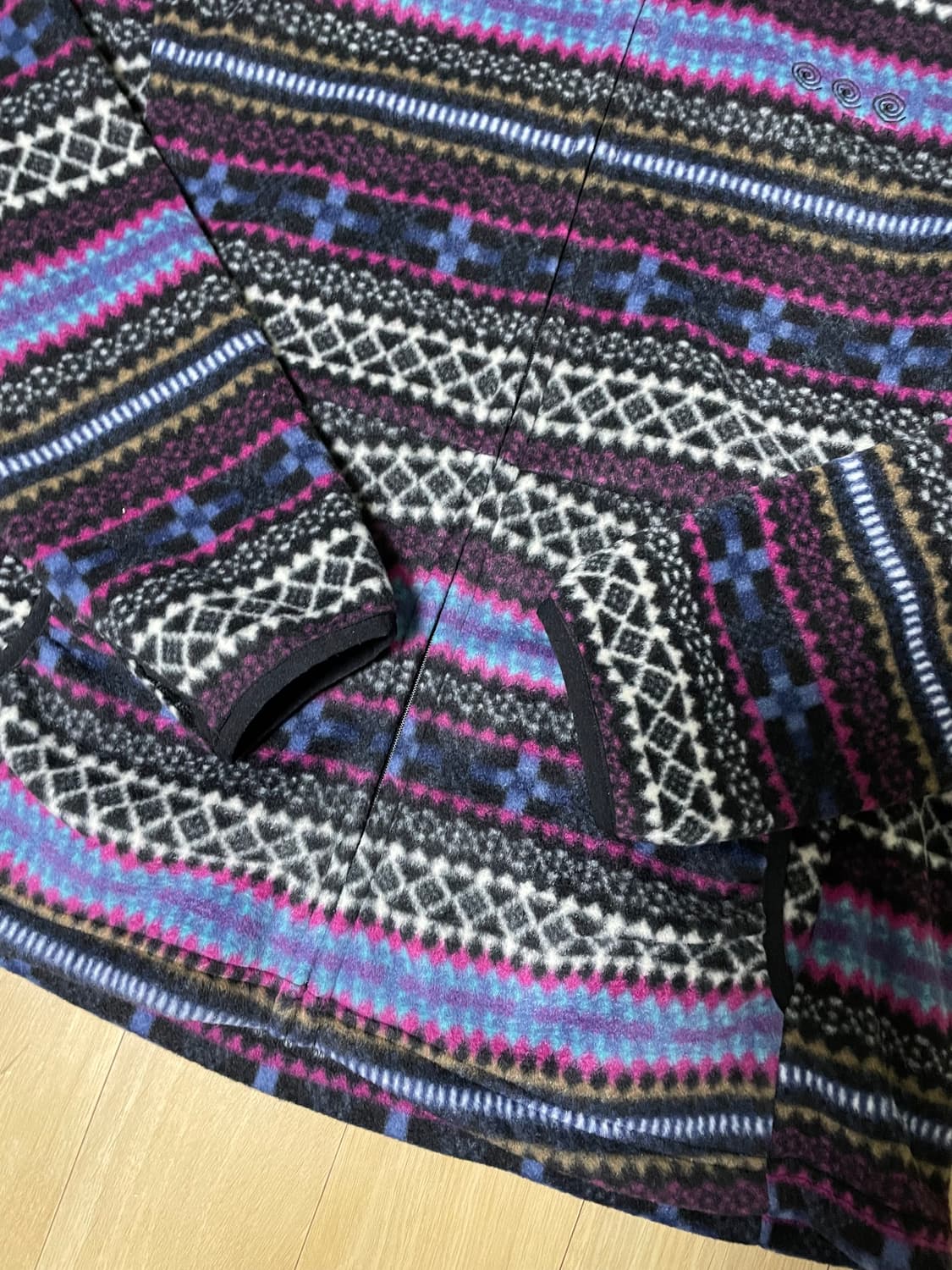 엔조블루스 셔링 포켓 플리스 집업 후디 (Multi) 상품이미지6