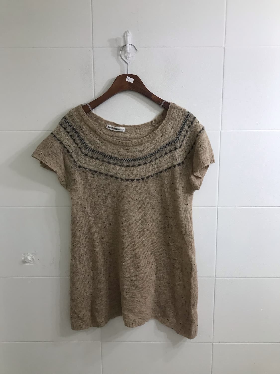 카키 민트 도트 하구미 모리걸 야상 코디세트 상품이미지5