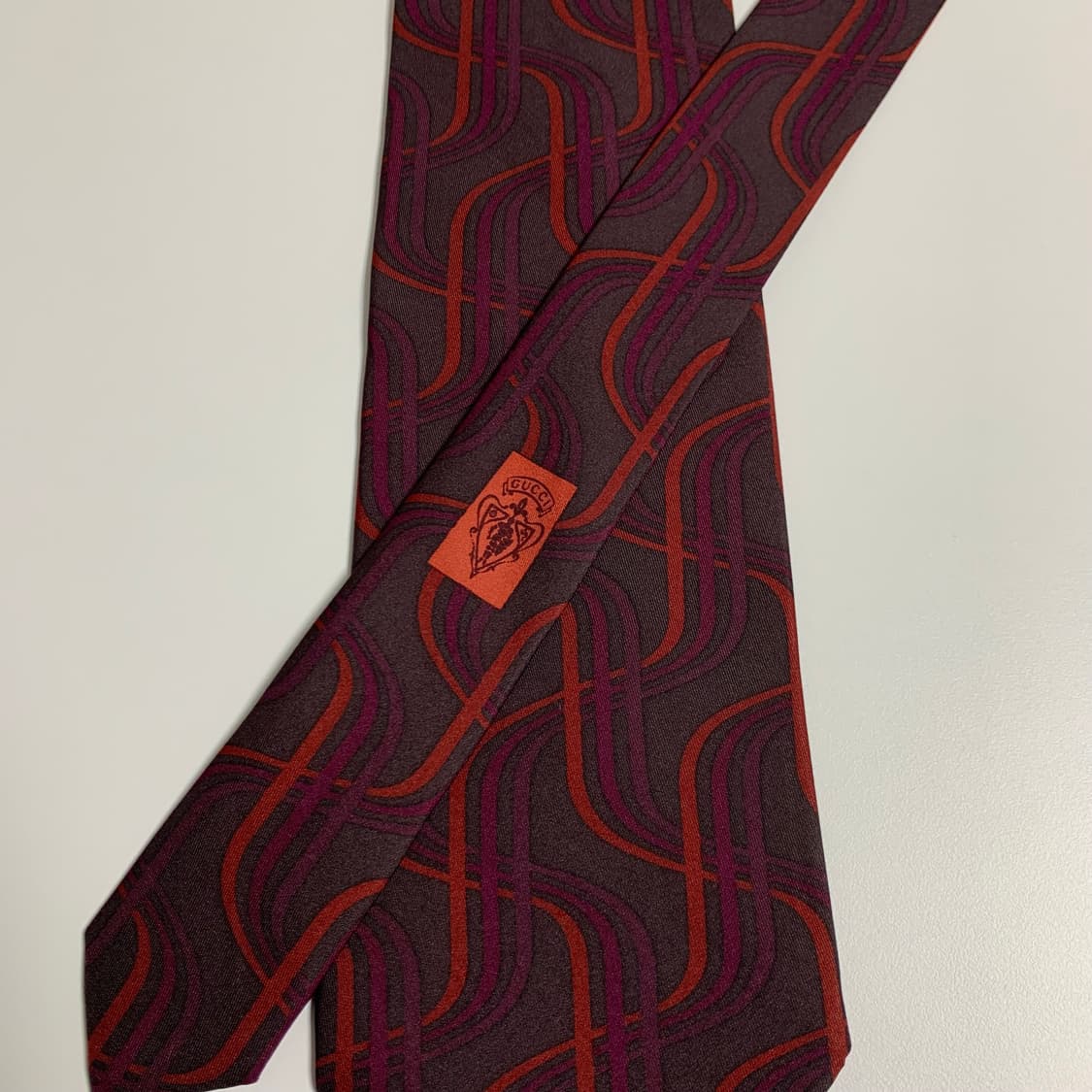 구찌(GUCCI) 명품넥타이 새상품급 정장룩코디 S등급 9.5cm 상품이미지4