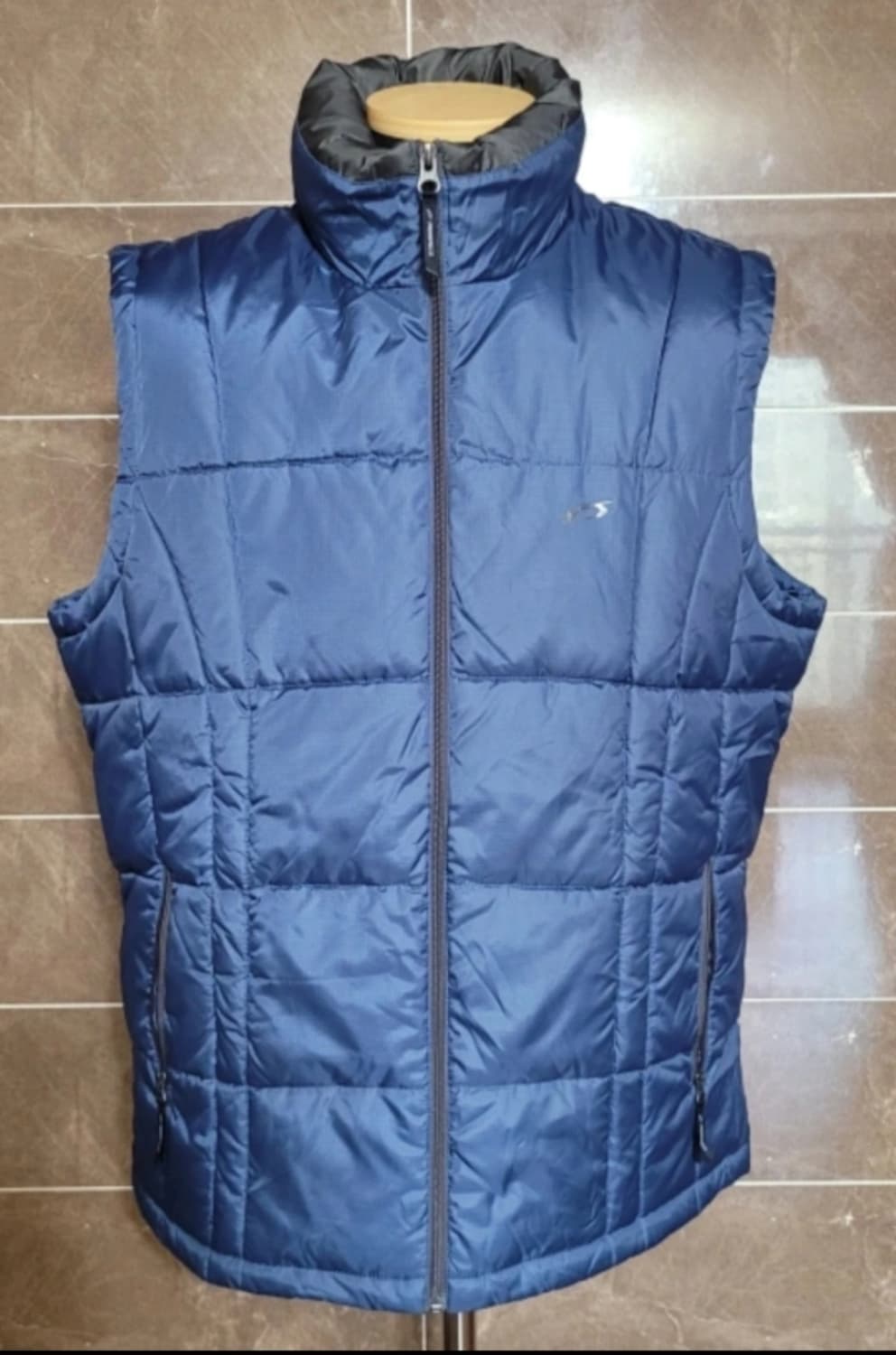 👔남성105사이즈👔prospecs 패딩 조끼(곤색) 상품이미지1
