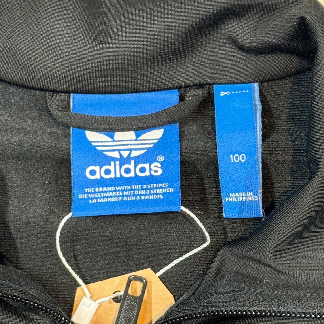 100) 아디다스 파이어버드 삼선 져지 트랙탑 집업 블랙 A11 상품이미지7