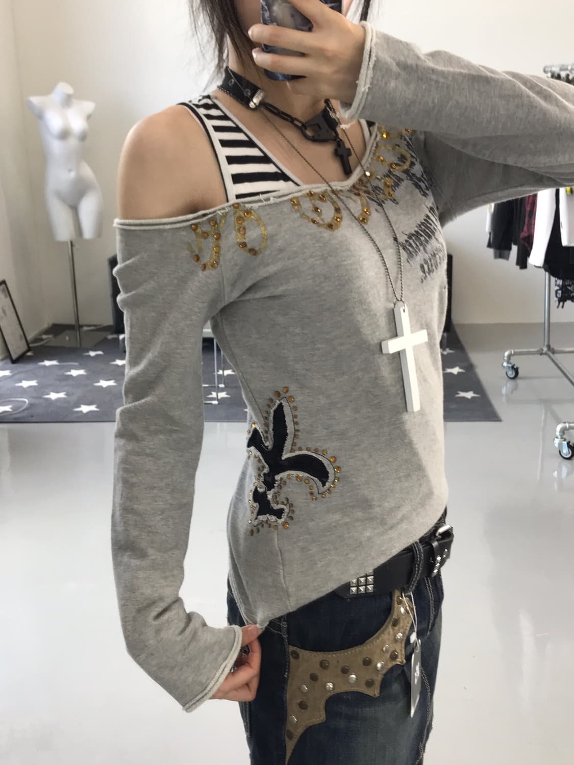 Cecil Mcbee Y2k Graphic Long Sleeve 상품이미지3