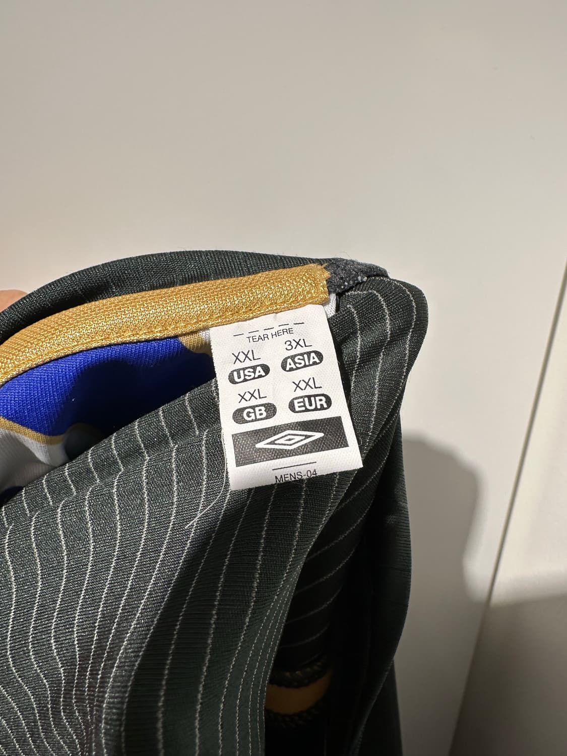 05-06 첼시 홈(GK) 골키퍼 유니폼 지급용 긴팔 택채새상품 엄브로 상품이미지6