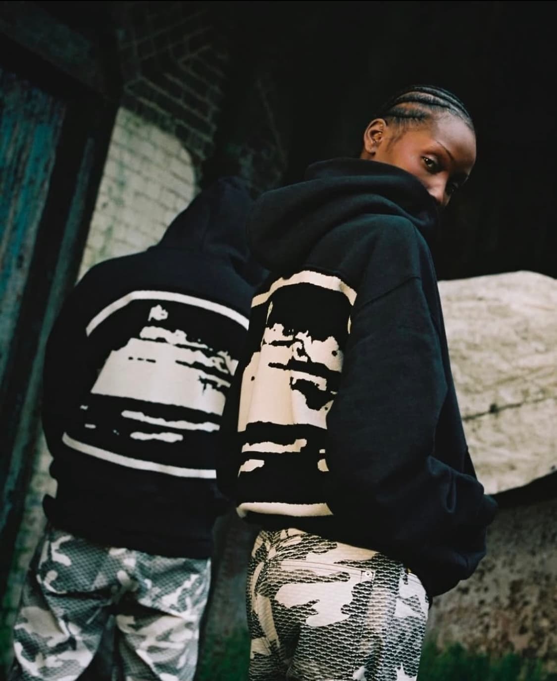 Corteiz 아일랜드 맥스드 패널 후드집업 상품이미지2