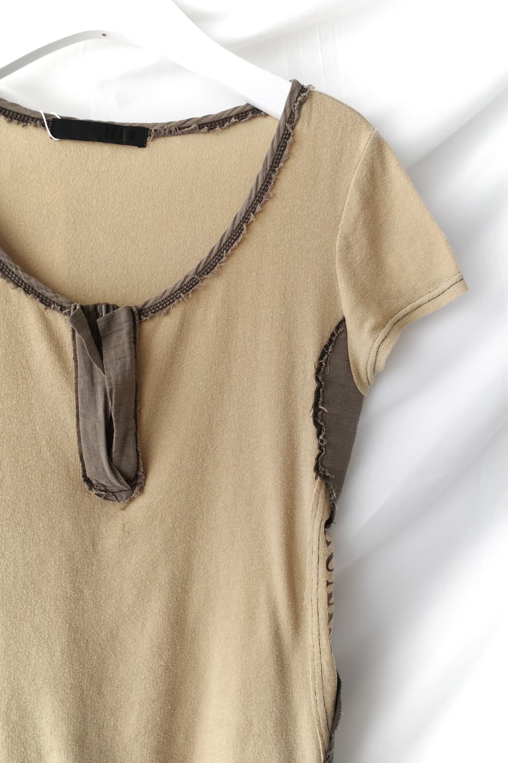 luxxm) grunge half T  상품이미지2