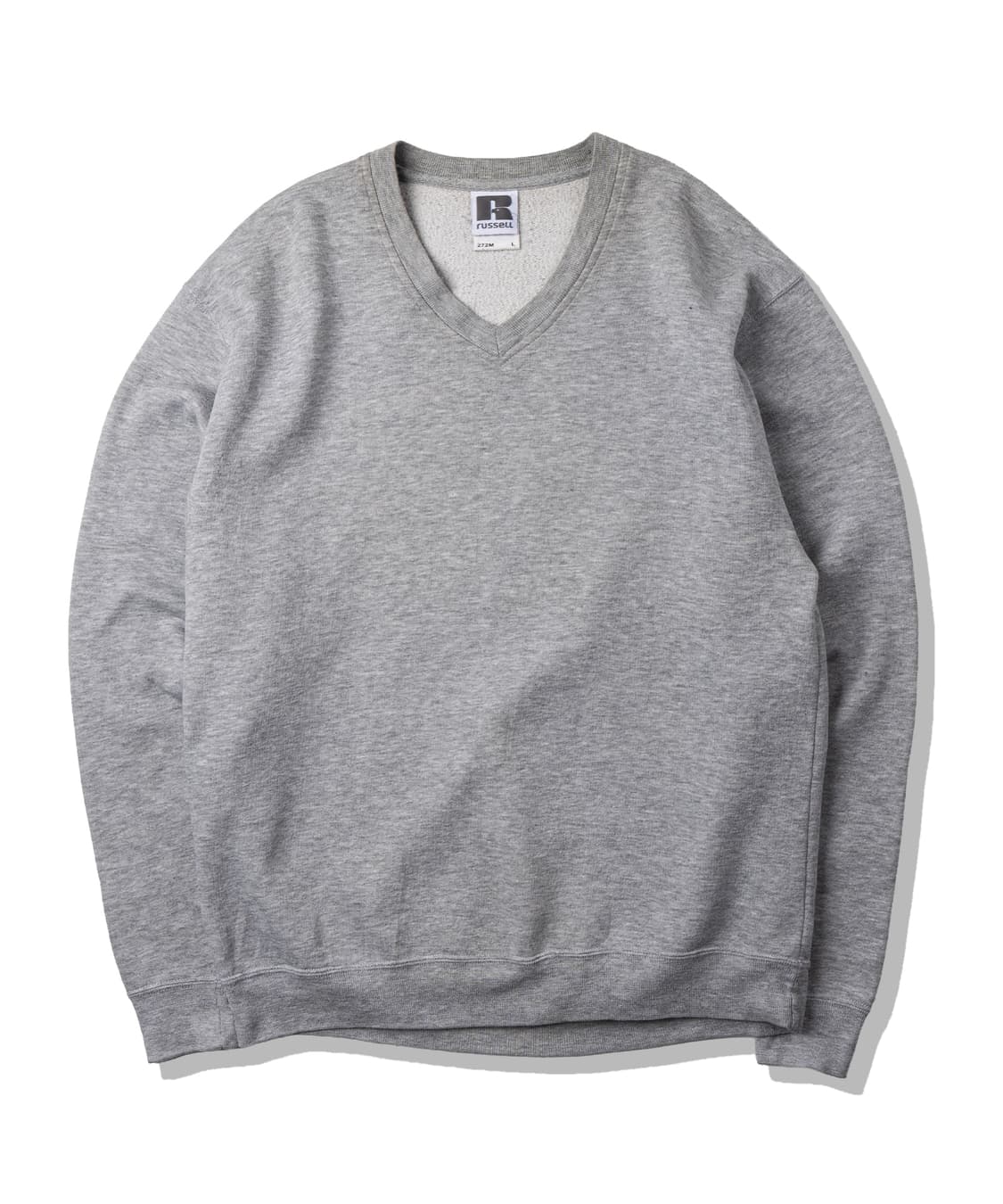 (105) 러셀어슬레틱 Grey V-Neck Sweatshirt 상품이미지1