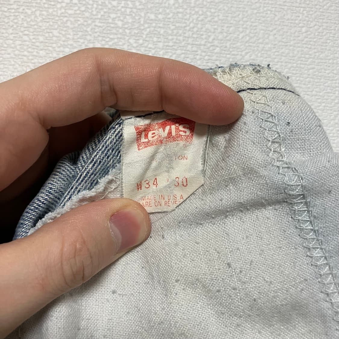 [34 x30] Levis 90s 505 vintage 상품이미지7