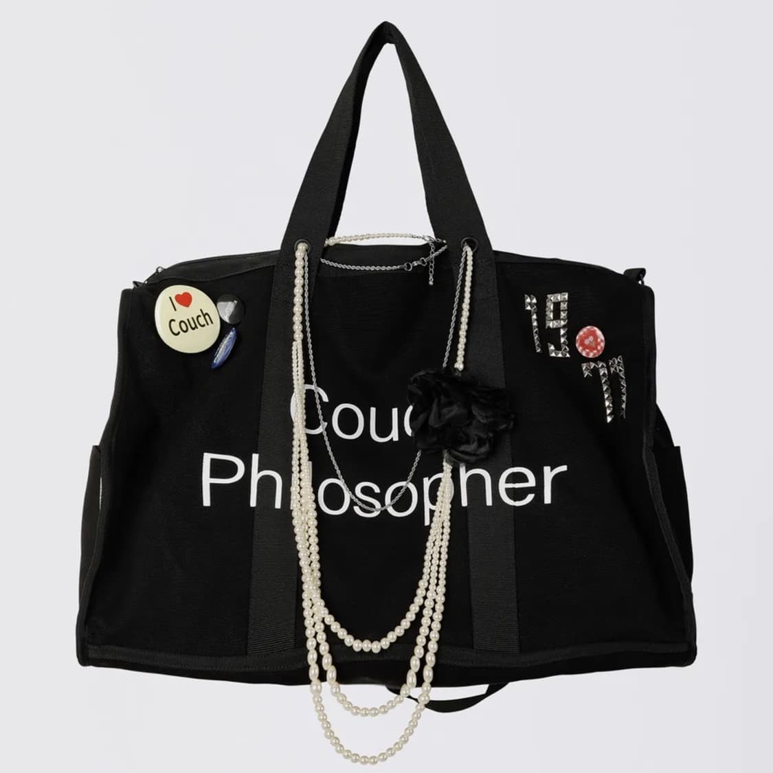 스컬프터 Summer Boston Bag Black 상품이미지1