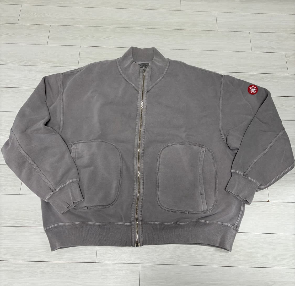 [XL] cavempt 카브엠트 오버다이 테이프 스웻 집업 상품이미지2