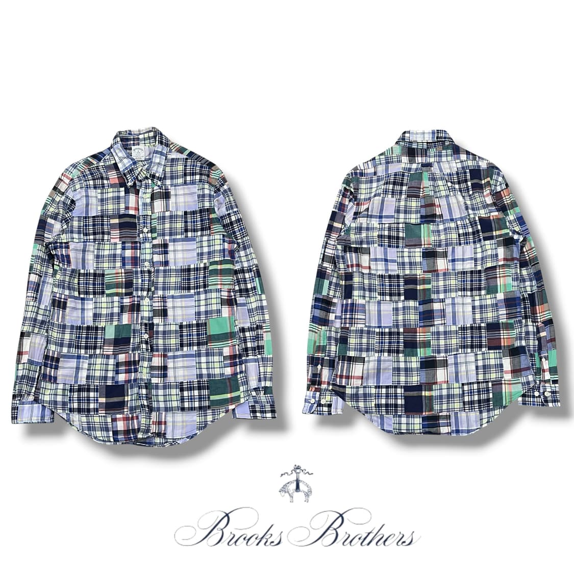 브룩스브라더스 멀티체크 셔츠 s08628 상품이미지1