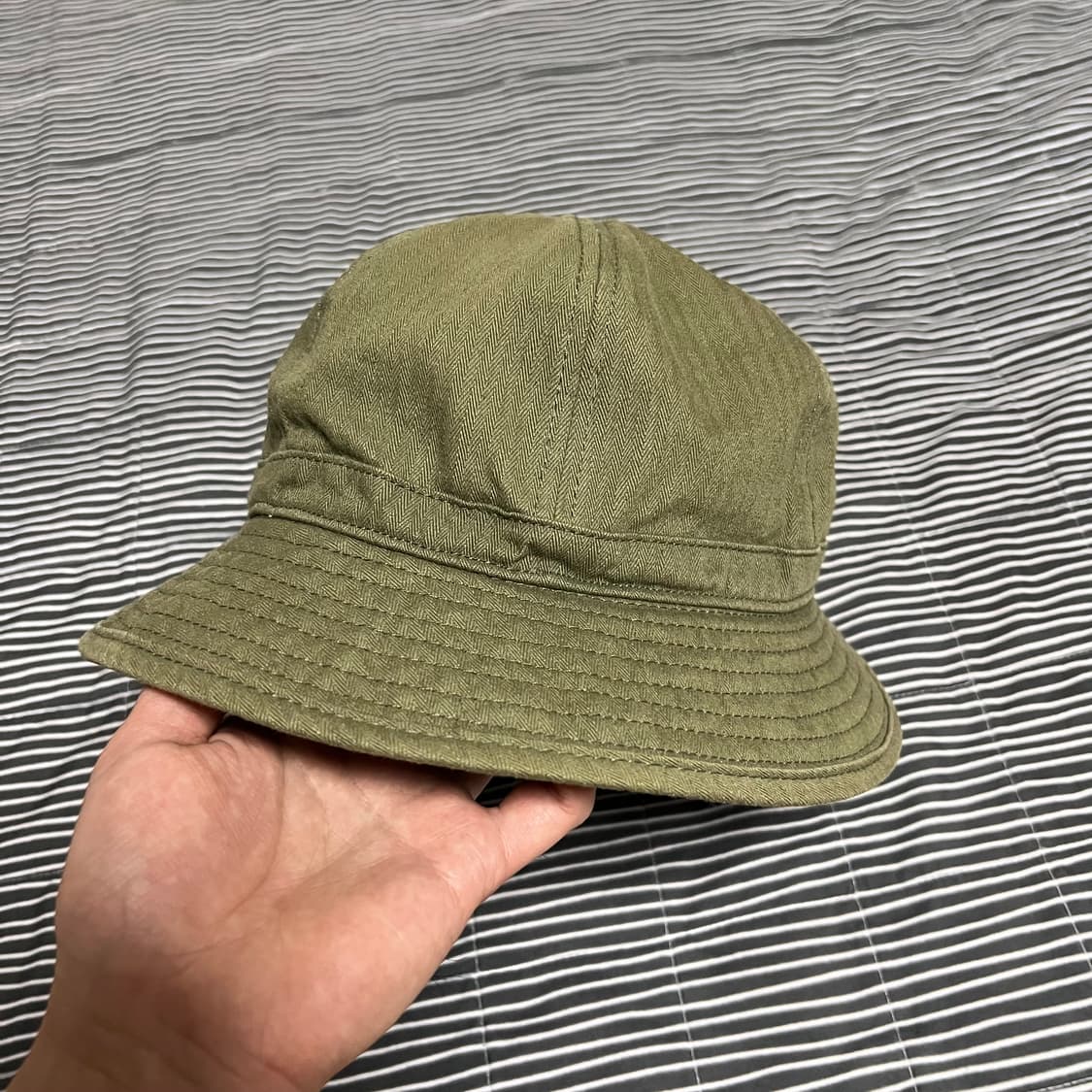 YMCL KY 버킷햇 HBT 올리브 7 1/2 상품이미지3